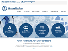 Tablet Screenshot of mitreomedica.com